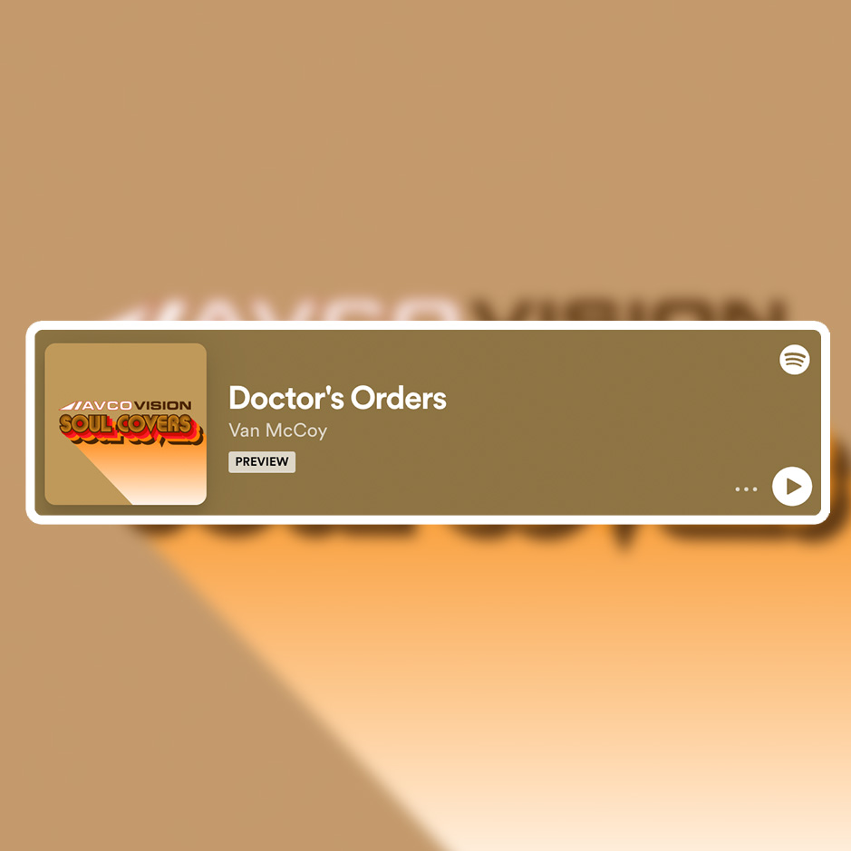 Download or stream "Doctor's Orders" by Van McCoy off the AVCO Visions: Soul Covers album.