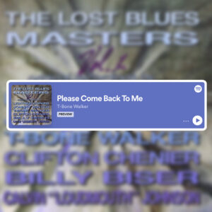Download or stream "Please Come Back To Me" by T-Bone Walker. Music licensing through Amherst Records.