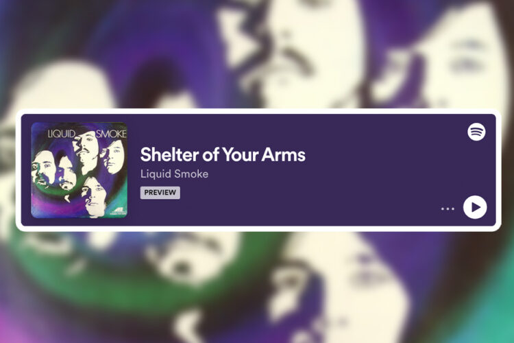 Download or stream " Shelter Of Your Arms" by Liquid Smoke. Music licensing available through Amherst Records.